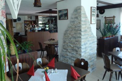 Hotel-Restaurant 'Café Rheinstrom' Ansicht 2